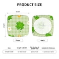 thumbnail image 6 of Daiia St Patrick's Day11 Stretch Individual Couch Cushion Slipcovers Reversible Cushion Protector Slipcovers Sofa Cushion Protector Covers Milk Silk-16.9in, 6 of 9