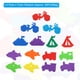 thumbnail image 2 of Uxcell Pegatinas de Espuma, 4 Paquete 84 Piezas Pegatinas de Espuma Autoadhesivas de EVA, Estilo de Coche, 2 of 5