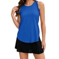 thumbnail image 3 of HAJWOH Women 2026 Summer Workout Tank Tops XXL Ruffle Sleeveless Racerback Crewneck Casual Loose Running Gym Athletic Tee Shirts, 3 of 7