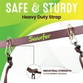 thumbnail image 5 of Swurfer Skyline- Heavy Duty Universal Swing Hanging Line with 4 Adjustable Quick Connect Locking Steel Anchors, Alternative Swing Set Compatible with Multiple Swings (Not Included), 5 of 5
