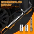 thumbnail image 4 of Llave de cruz extensible TreVark 39-53 cm, juego de herramientas 4 en 1, 4 of 7