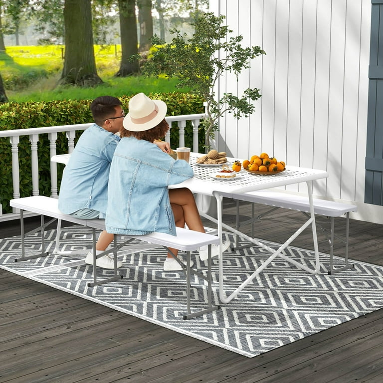 Costway, Portable Folding Bench, 72