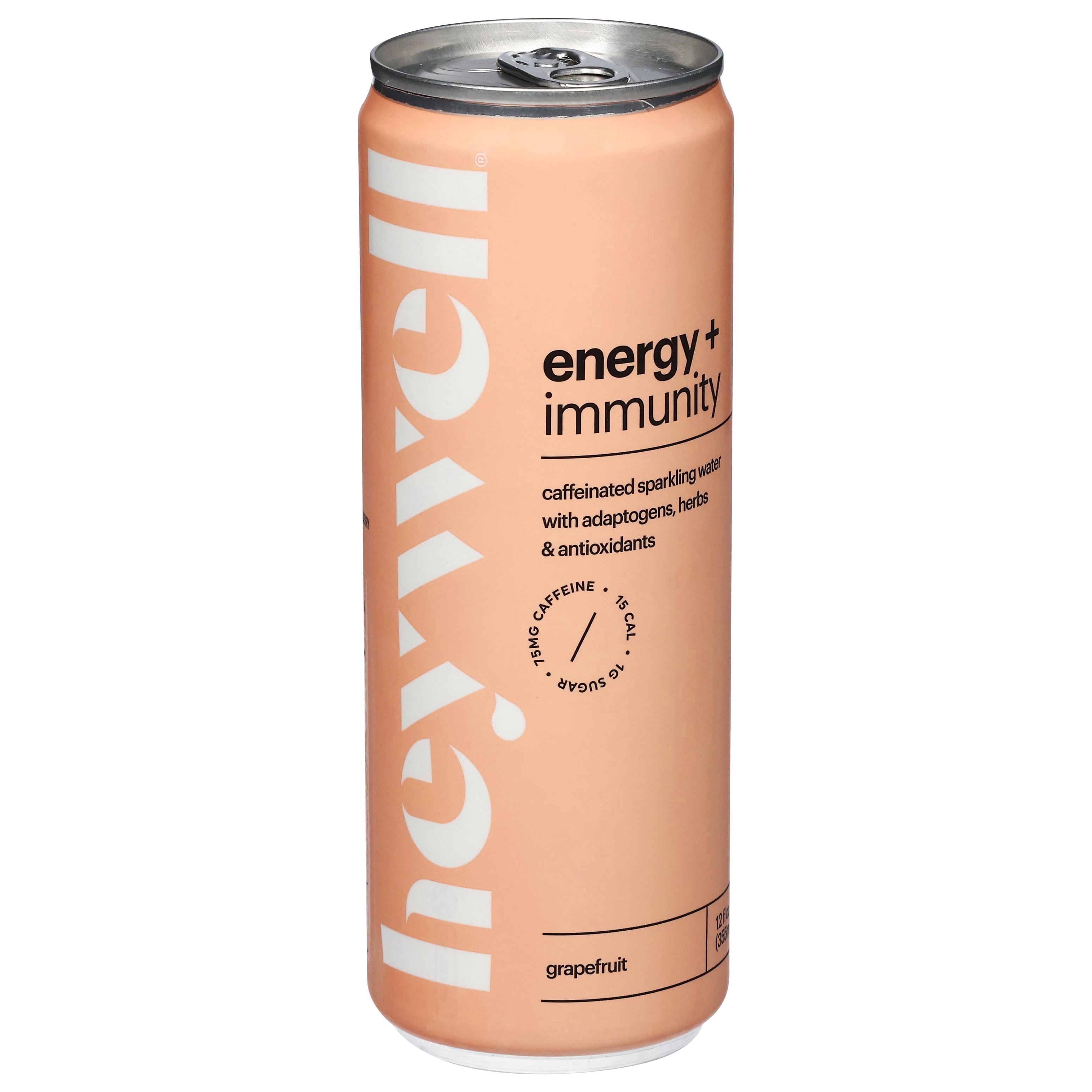 Heywell Energy + Immunity Grapefruit Sparkling Water 12 fl oz