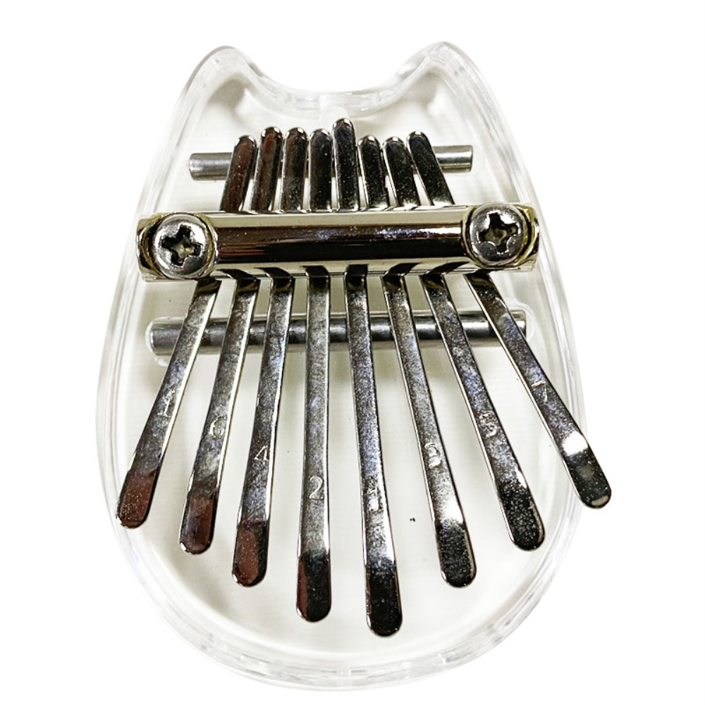Latady Kalimba Mini Thumb Piano 8 Keys Marimbas Portable Wooden Finger