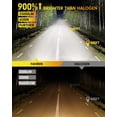 thumbnail image 2 of FAHREN 9007 Light Bulbs, 33000LM 900% Brighter HB5 Bulbs, Real Mini Size 6500K Cool White IP68 Waterproof, Plug and Play, Pack of 2, 2 of 8