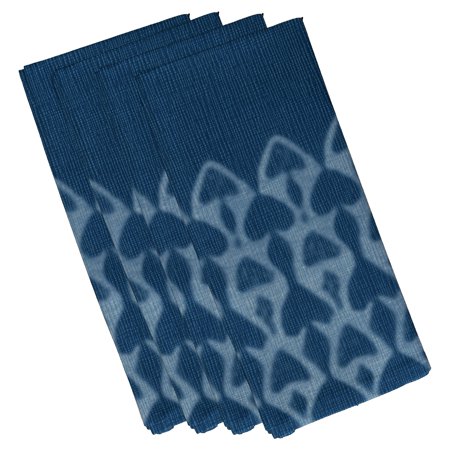Simply Daisy 19  x 19  Watermark Geometric Print Napkin  Set of 4