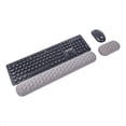 thumbnail image 2 of Kit Combo Teclado y Mouse Techzone Negro Con Descansa Muñecas, 2 of 10