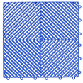 thumbnail image 4 of Non-Slip Interlocking Garage Floor Mats 25 Pack 15.6x15.6 Inch Drainage Tile, 4 of 9