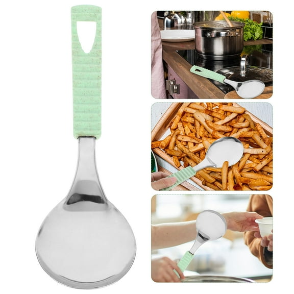 Masteelf  Pasta Spoon Stainless Steel Kitchenware Ergonomic Handle