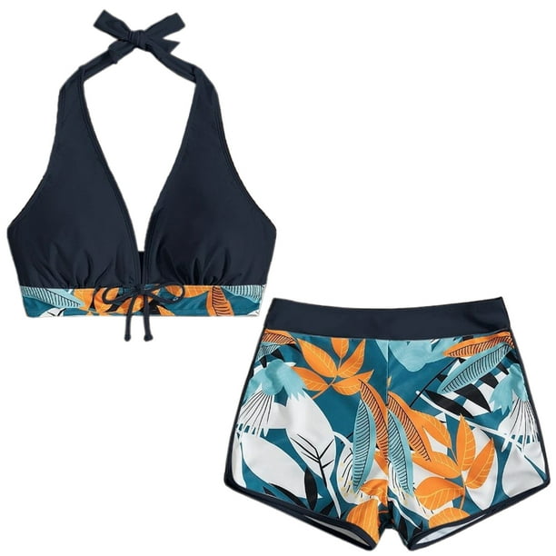 Nuevo traje de baño sexy de bikini dividido de cintura alta para mujer MFZFUKR BST3006018-4