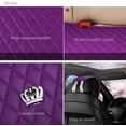 thumbnail image 4 of Universal Seat Covers for Cars Leather Seat Cover Black Car Seat Cover 2/3 Covered 11PCS Fit Car/Auto/Truck/SUV, 4 of 6