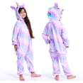 thumbnail image 2 of Pijamas de franela para niños, ropa de dormir de invierno, conjuntos de pijamas de unicornio, punto de Panda, Animal, pijama infantil xuanjing unisex, 2 of 2