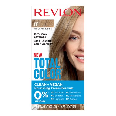 Revlon Total Color Hair Color Clean And Vegan 100 Gray Coverage