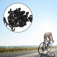thumbnail image 3 of Fairnull Cable Guide C-Clips Wear-resistant Lightweight Stable Plastic Good Toughness Bike Cable C-Clips for MTB, 3 of 7