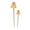 Orange, variant on Rirozkan Mushroom Garden Stake, 2 Pack Green Speckled Metal Yard Art, Decorative Ornament for Flower Pot, Planter, Outdoor Garden Decor