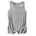 thumbnail image 4 of Men's Solid Color Sleeveless Tank Top for Summer Workout Gym Training Athletic Vest, 4 of 5