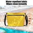 thumbnail image 5 of Waterproof Travel Toiletry Bag, Basic Yellow Pvc Storage, Outdoor Swimming Drifting, Portable Phone Dry Pouch Build Build, Summer Travel Essential Gift Gift Gift, 5 of 7