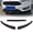 Matt Black, variant on Stay Tuned Performance For 12-18 Ford Focus SE SEL Unpainted BLK Front Bumper Body Kit Spoiler Lip 3PCS