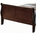 thumbnail image 4 of Louis Phillipe G3125A-FB Full Bed in Cappuccino, Wood Trim Design, 4 of 5
