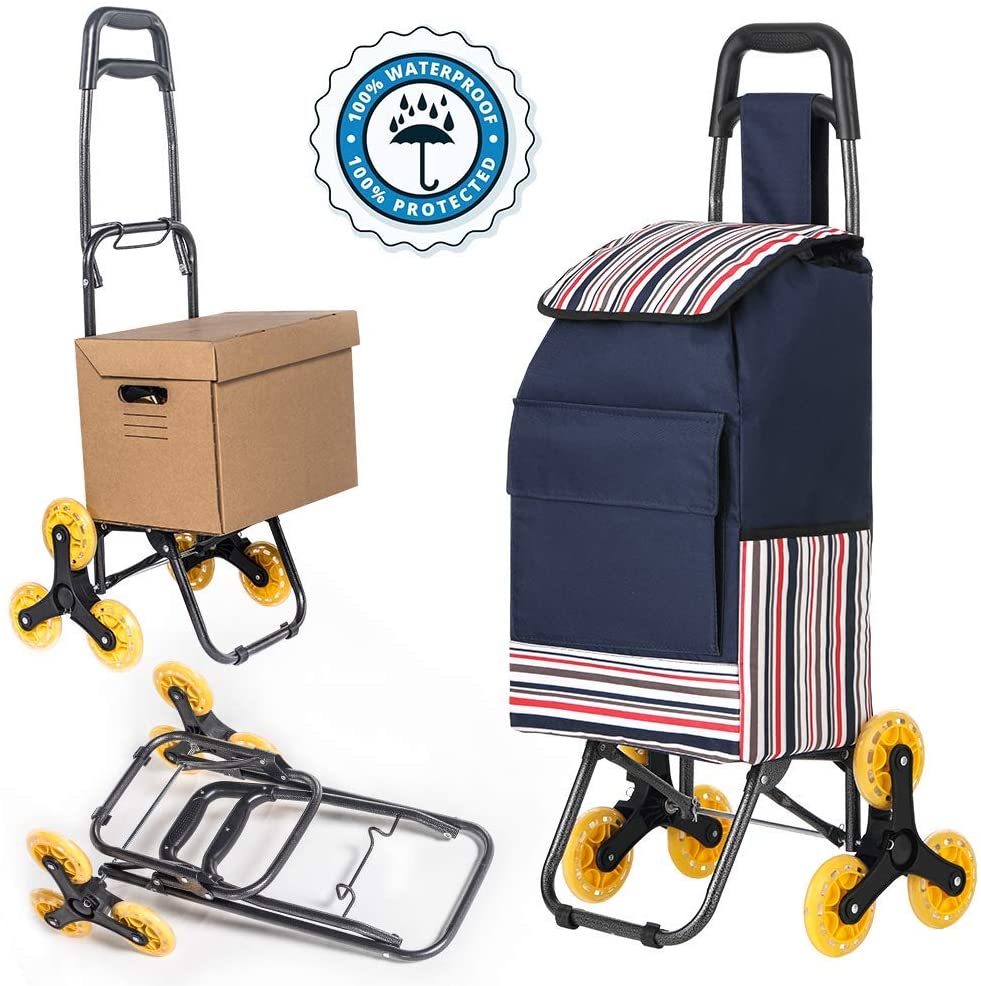 stair climbing folding shopping carts laundry grocery shopping cart