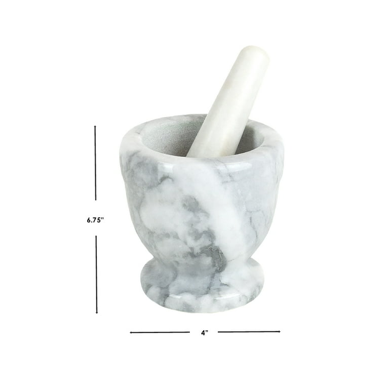 White Marble Mortar & Pestle – Be Home