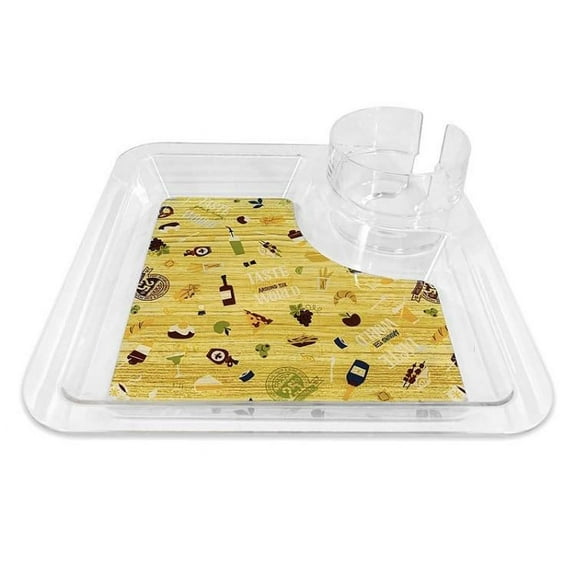 Disney Appetizer Plate - 2020 Epcot International Food & Wine Festival 25th Anniversary