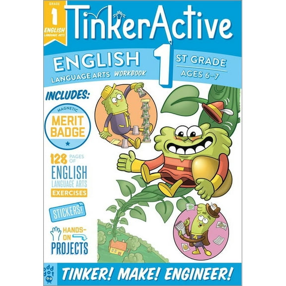 TinkerActive Workbooks: 1st Grade English Language Arts