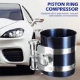 thumbnail image 4 of 3” Piston Ring Compressor Engine Ratchet Type Clamp Band Installer 53-175mm Metal Ring Compressor Professional Anti-Corrosion Performance Tool for Car Engine Vehicle Maintenance, 4 of 11