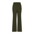 thumbnail image 7 of Diufon Women's Work Pants High Waisted Wide Leg Formal Business Suit Pants Casual Office Trousers with Pockets, 7 of 7