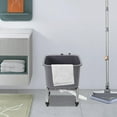 thumbnail image 5 of Portable Floor Mop Sink with Wheels & Drain, Freestanding Utility Mop Bucket - Plastic Service Basin for Bathroom, Laundry Room & Garage, Easy to Move & Clean, 5 of 11