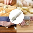 thumbnail image 1 of Stainless Steel Manual Garlic Crusher and Mincer Efficient Kitchen Tool for Home Cooking, 1 of 6
