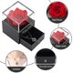 thumbnail image 3 of Preserved Red Real Rose With I Love You Necklace In 100 Languages Enchanted Flower Gifts For Mom Wife Girlfriend, 3 of 5