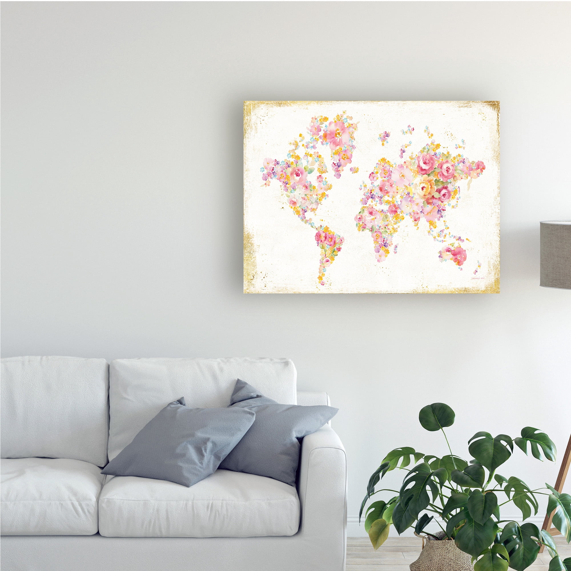 Trademark Fine Art 'Midsummer World' Canvas Art by Danhui Nai