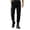 a01Black, variant on Men Casual Tapered Cargo Pants Lightweight Elastic Waist Classic Fit Hiking Outdoor Sweatpants with Flap Pockets Beige S