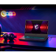 MSI Thin 15 15.6 Gaming Laptop, 144Hz, Intel Core i5-13420H, NVIDIA GeForce RTX 3050 4GB, 16GB DDR4 Memory, 512GB NVMe SSD, Windows 11 - B13UC-1000US