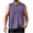 Purple, variant on Antqov Sleeveless Shirts for Men, Pullover Linen Button Up Crew Neck Solid Color Sports Tank Tops with Pocket, Daily Casual Summer Comfy Lightweight Gym Shirts