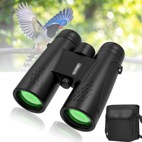 Binoculars for Adults Kids 10X42 Binoculars Wide View BAK4 Clear Waterproof Binoculars with Storage Bag for Outdoor Hiking Event Birding Concert, Easy to Focus