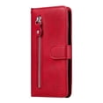 thumbnail image 1 of Estuche de Cuero PU con Cierre para Samsung Galaxy S23 Ultra 5G , Funda Protectora con Billetera y Correa, 1 of 6