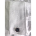 thumbnail image 3 of Bohio 100% Linen Long Sleeve Cuban Style Shirt w/French Cuff & Fancy Embroidered Panels in (2) Colors - MLG1685, 3 of 4