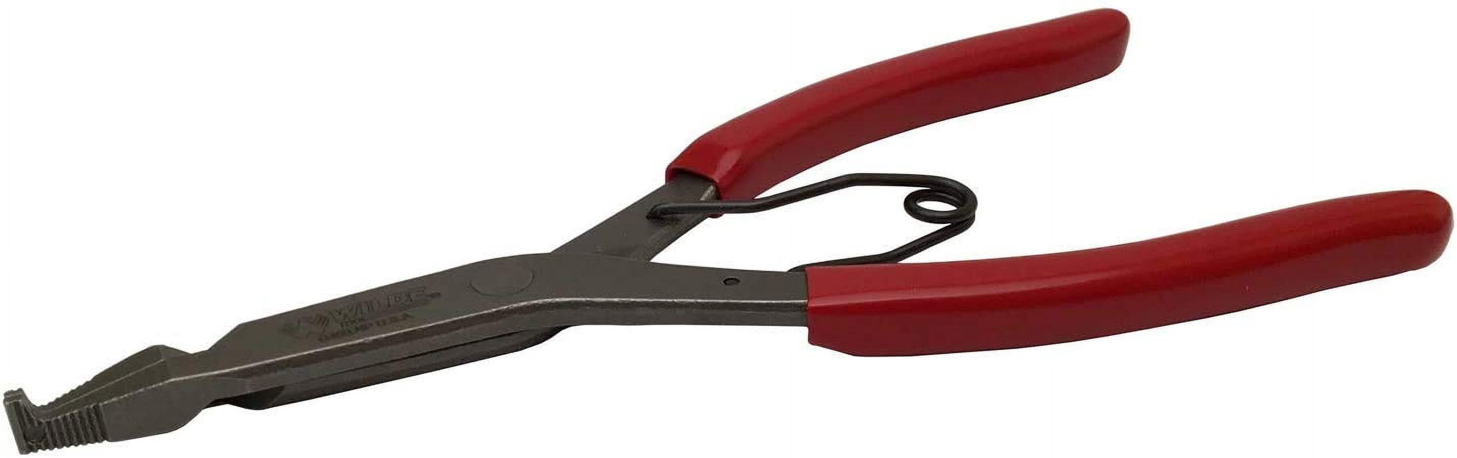 Wilde Tool G409.NP Angle Tip Lock Ring Pliers, 9 inch with Satin Finish C47