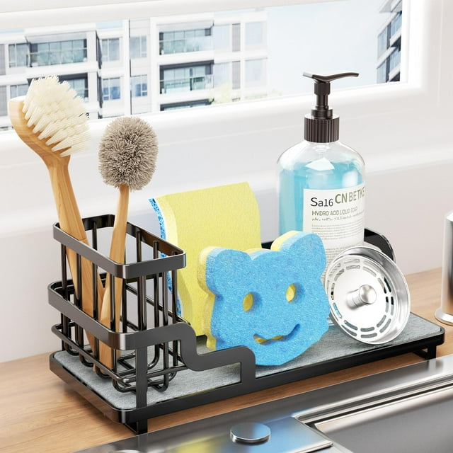 Soporte para esponja Sink Caddy Organizer Consumest para cocina