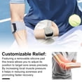 thumbnail image 3 of Ettsollp Tennis Elbow Brace Removable Silicone Pad Elbow Support Band for Tendonitis Elastic Elbow Compression Wrap Arm Pad for Sports Fitness, 3 of 8