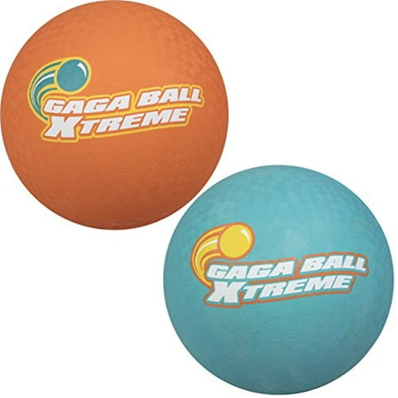 Gacha Ball (Gaga Playground Balls 2pk (8.5 inches) - Durable Rubber, Lightweight and Great for Dodgeball, Kickball, Gagaball Official)