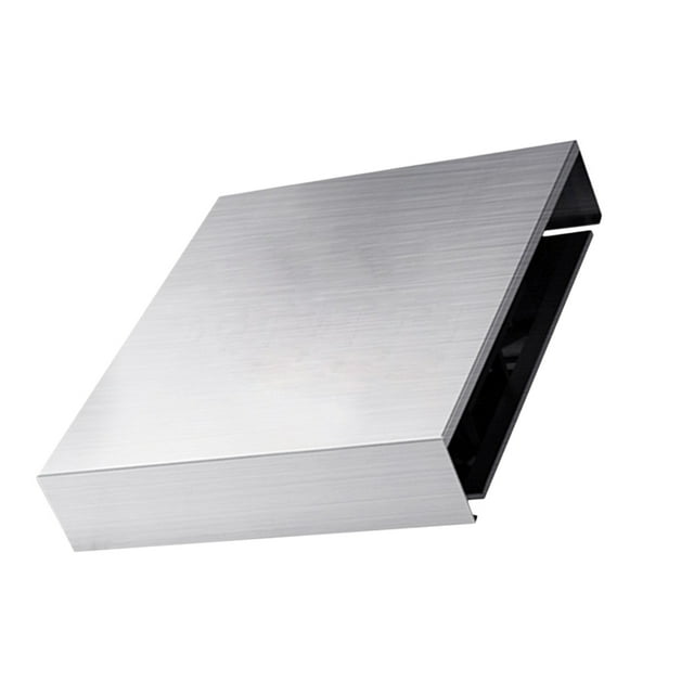 Stainless Steel Kitchen Storage Shelf for Seasoning Bottles and Pots Multifunctional Counter Rack 30cm x 40cm x 5cm Silver