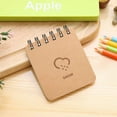 thumbnail image 5 of Wisewang New Weather Series Sofe Cover Portable Spiral Notebook Wirebound Notepad Snow, 5 of 5