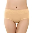 thumbnail image 4 of dmqupv Boyshort Panties for Women Cotton Underwear for Women Leak Proof Cotton Overnight Menstrual Panties Briefs Beige XXL, 4 of 6