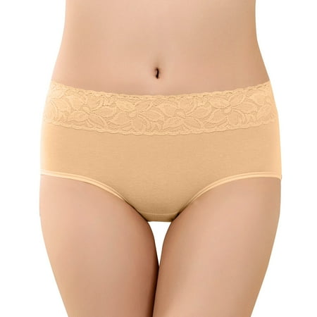 

XZHGS Floral Summer Bikini Pure Cotton Womens underwear Pure Cotton Anti Leakage Pants Leak Proof underwear Women Cotton underwear