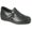 Black, variant on Kozi Women Comfortable Casual Slip-On Loafer Shoe OY7280 with Round Toe and Double Side Gores Black