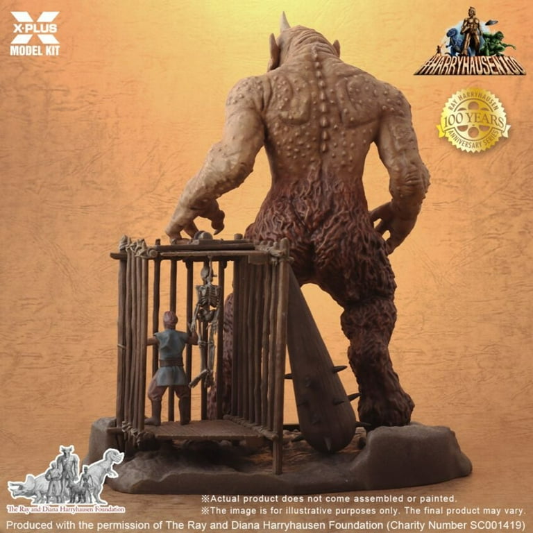 X-Plus - Ray Harryhausen's Cyclops 1/8 Unpainted Plastic