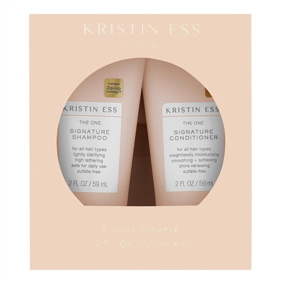 Kristin Ess Signature Travel Size Shampoo + Conditioner Set, 2 fl oz Each